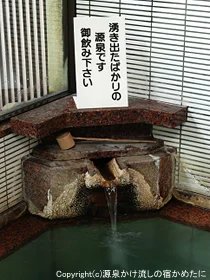 源泉かけ流しの宿かめたに - 石川県