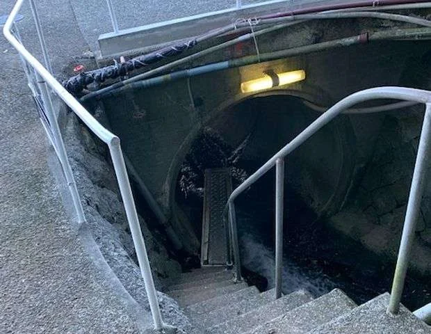 波打ち際の露天風呂「磯の湯」