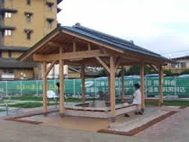 古奈湯元公園の足湯