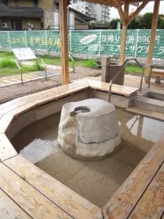 古奈湯元公園の足湯