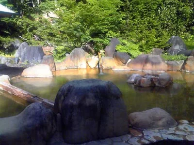 濁河温泉 市営露天風呂