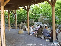 湾岸長島パーキングエリア足湯