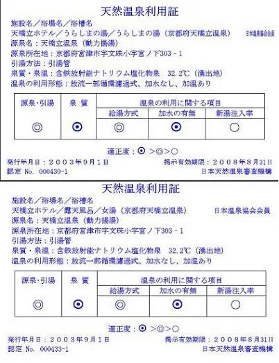 久美浜温泉 湯元館
