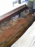 湯泉地温泉 足湯