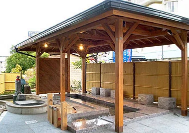 松江しんじ湖温泉 足湯
