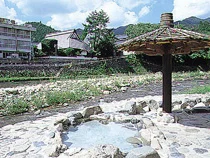 奥津温泉 足湯(旧奥津河原露天風呂)