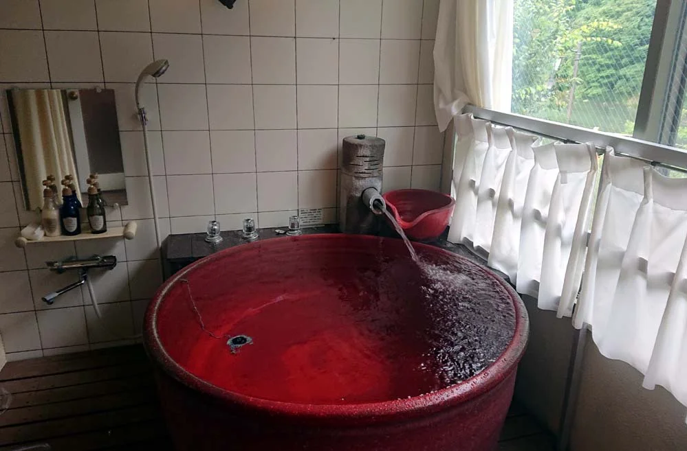 湯原温泉 我無らん