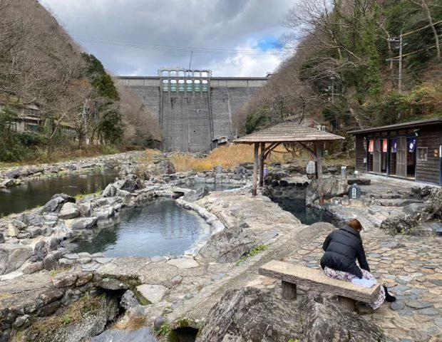 湯原温泉 砂湯