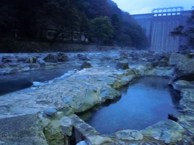 湯原温泉 砂湯