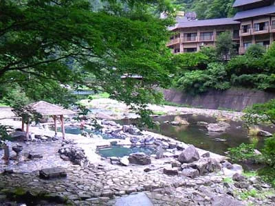 湯原温泉 砂湯