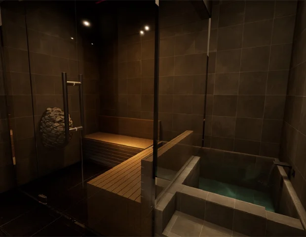SAUNA Giraffe 南天神