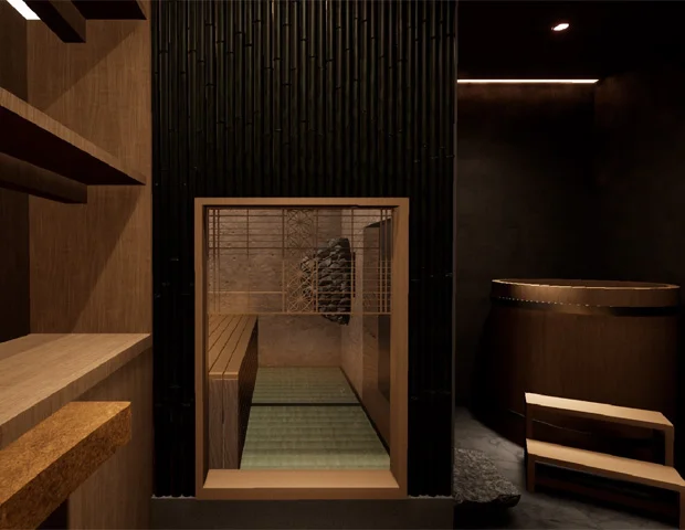 SAUNA Giraffe 南天神