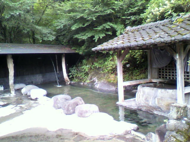宝泉寺温泉 石櫃の足湯(旧宝泉寺石櫃の湯）
