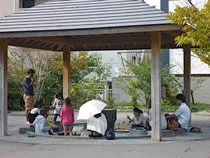 雲仙足湯広場