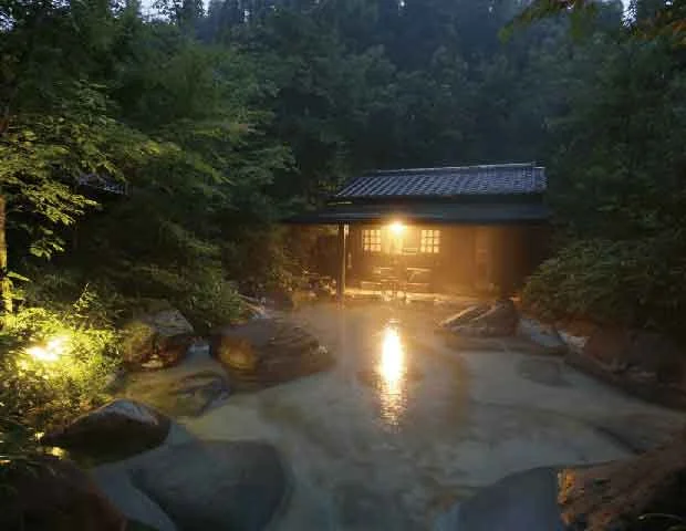 岳の湯 地獄谷温泉 天句松 裕花