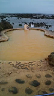 黄金崎不老ふ死温泉