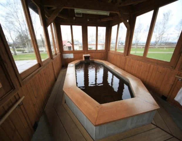 十勝が丘公園ハナックの足湯