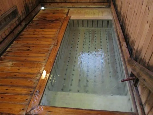 蔵王温泉共同浴場　川原湯