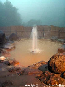 湯ノ沢間欠泉湯の華 (閉館しました)