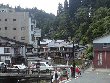 銀山温泉 和楽足湯