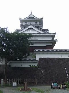 上山城の足湯
