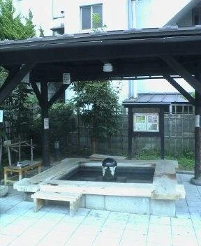 かみのやま温泉 新湯の足湯