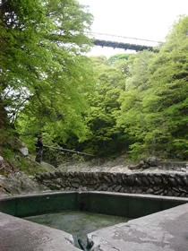 湯野上温泉 河原露天風呂【入浴不可】(閉館しました)