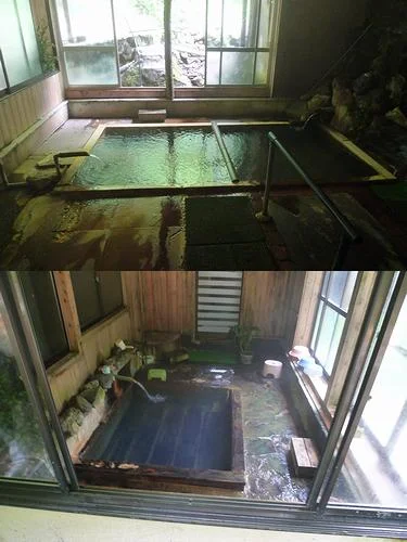 横向温泉 中の湯旅館(閉館しました)