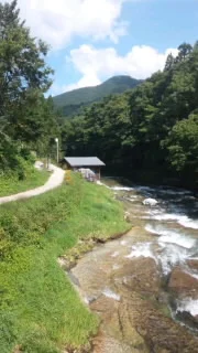 湯ノ花温泉 共同浴場 石湯