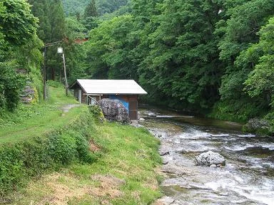 湯ノ花温泉 共同浴場 石湯