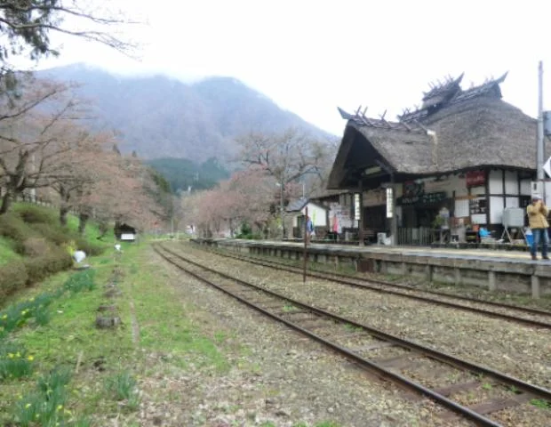 親子地蔵尊の湯(湯野上温泉駅足湯)