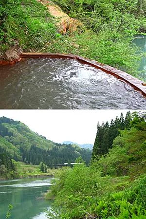 大塩温泉 露天風呂