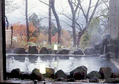 Irori and Hot Spring Outdoor Bath - Kocher Bandai - Fukushima