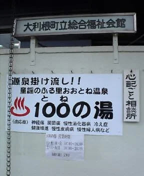 おおとね温泉 100(とね)の湯（休業中）