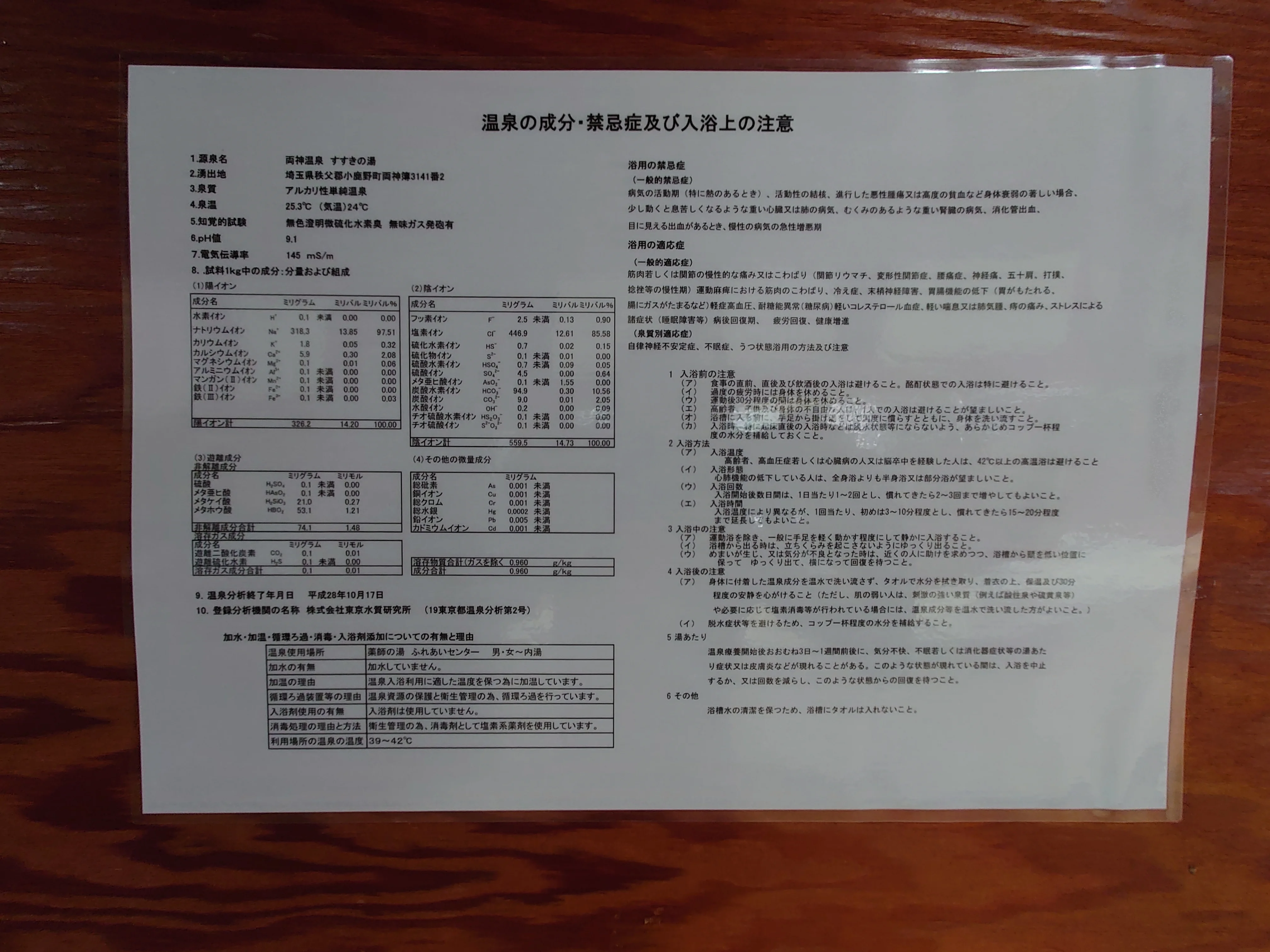 道の駅 両神温泉 薬師の湯