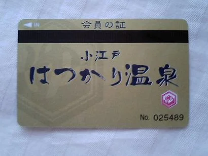 小江戸はつかり温泉 川越店