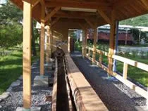 道の駅 水紀行館 足湯