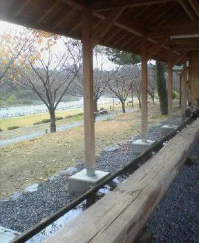 道の駅 水紀行館 足湯