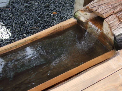 道の駅 水紀行館 足湯