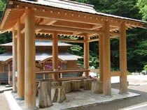 日向見薬師の足湯