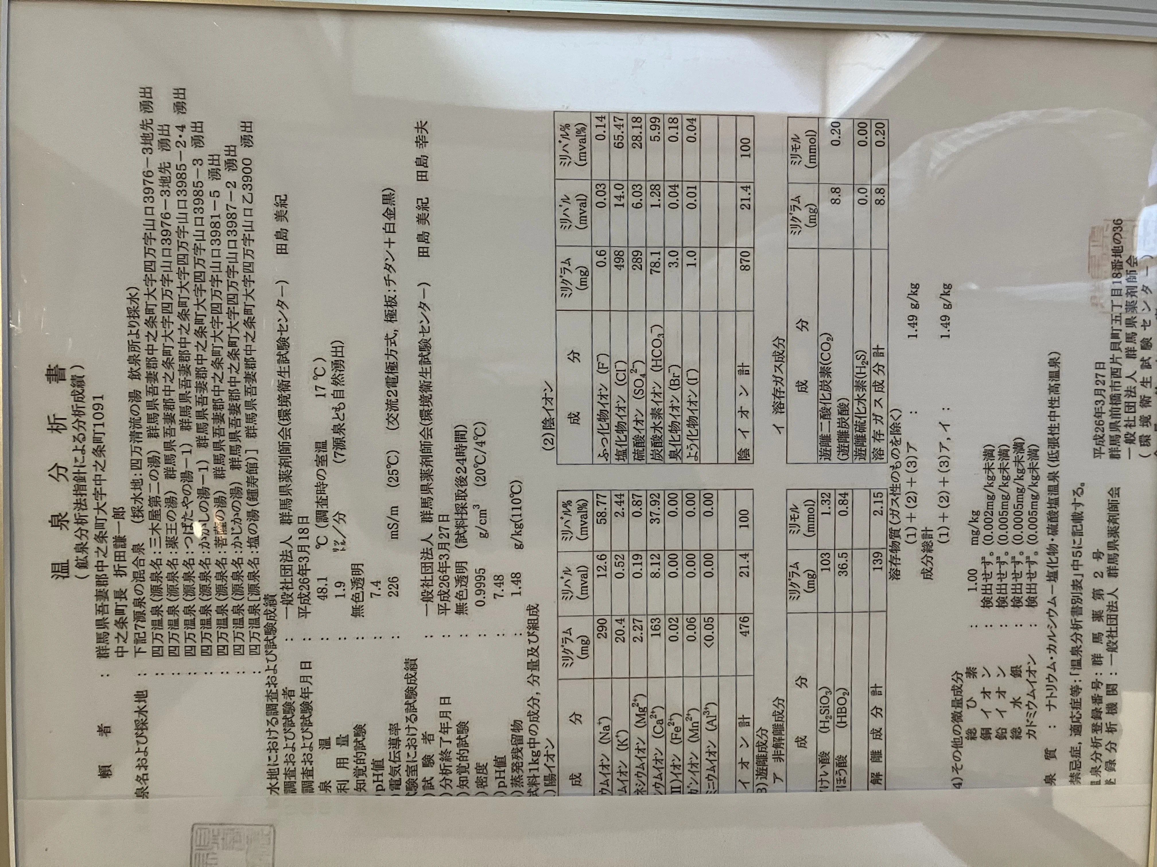 町営 四万清流の湯