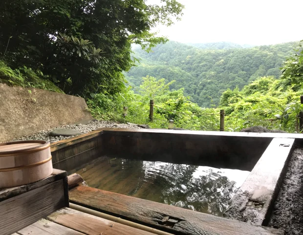 尻焼温泉　白根の見える丘