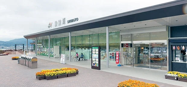 ハイウェイ温泉諏訪湖（上り）