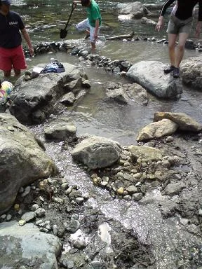 切明温泉 河原の湯
