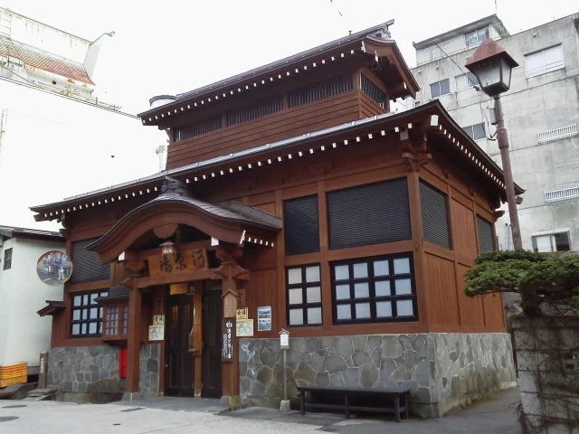 野沢温泉共同浴場 河原湯