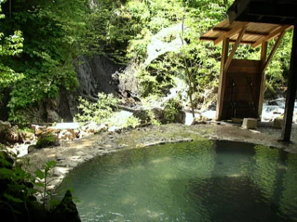 白骨温泉公共野天風呂